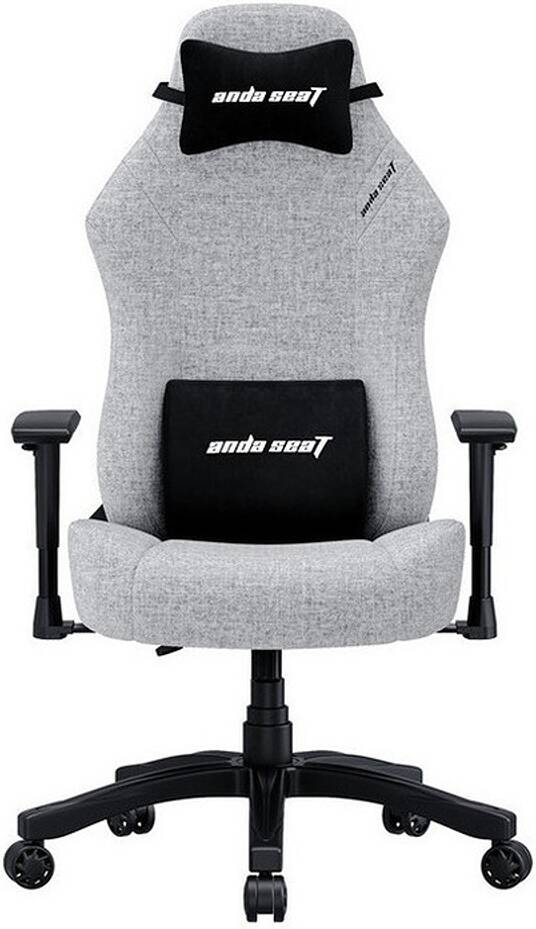 Anda Seat Luna PVC Gaming Chair (L) - Grey Fabric Anda Seat Luna PVC Gaming Chair (L) - Grey Fabric